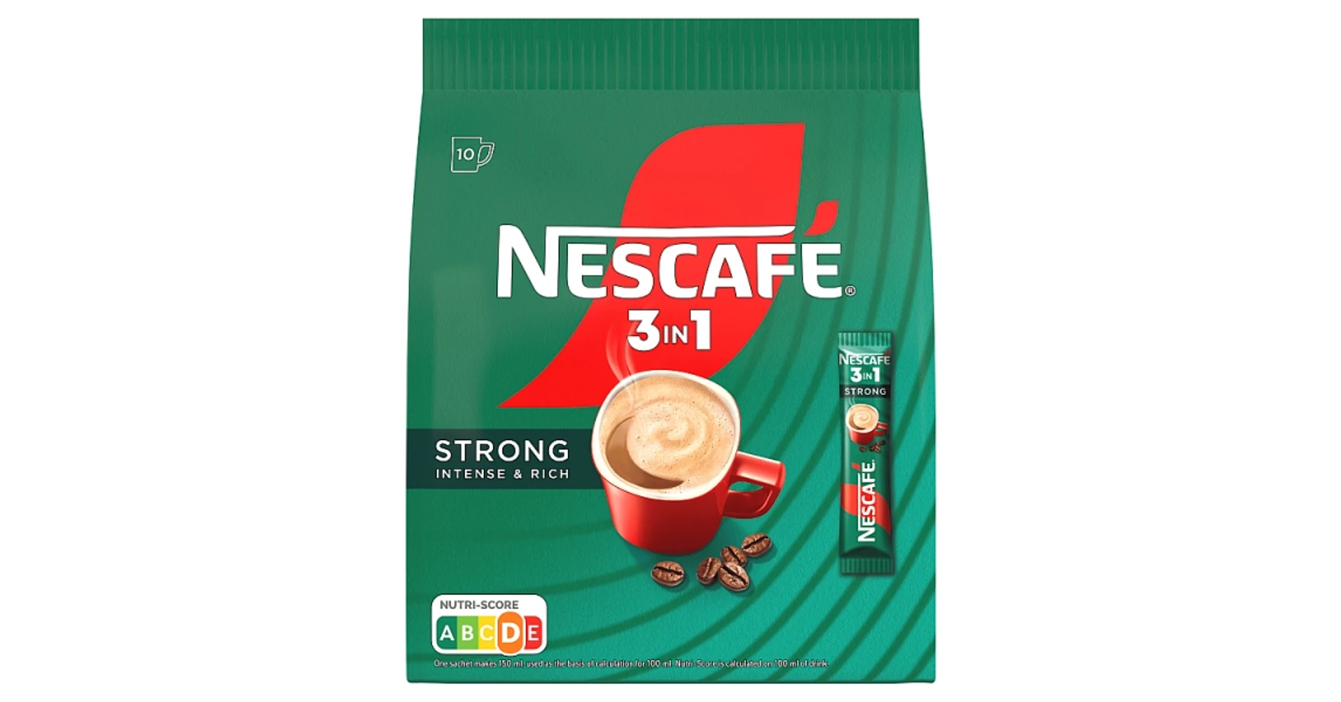 A NESCAFÉ 3IN1 STRONG INTENSE & RICH AZONNAL OLDÓDÓ KÁVÉSPECIALITÁS 10 ...