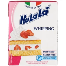 HULALÁ NÖVÉNYI ZSÍR- ÉS OLAJALAPÚ, ÉDESÍTETT UHT HABKÉSZÍTMÉNY 200 ML