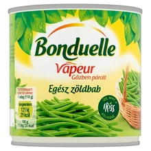 BONDUELLE VAPEUR GŐZBEN PÁROLT EGÉSZ ZÖLDBAB 295 G