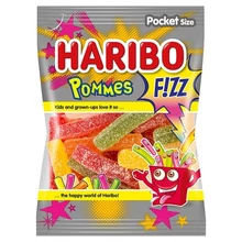 HARIBO SAURE POMMES GYÜMÖLCSÍZŰ GUMICUKORKA 100 G