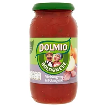 DOLMIO BOLOGNESE BOLOGNAI ALAP VÖRÖSHAGYMÁVAL ÉS FOKHAGYMÁVAL 500 G