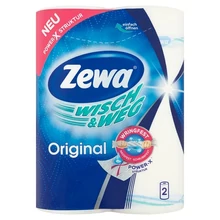ZEWA WISCH&WEG KÉZTÖRLŐ 2 RÉTEGŰ 2 TEKERCS