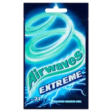 AIRWAVES EXTREME MENTOL- ÉS EUKALIPTUSZÍZŰ RÁGÓGUMI 29 G