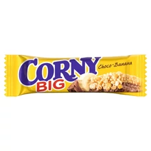 CORNY BIG TEJCSOKOLÁDÉBA MÁRTOTT BANÁNÍZŰ MÜZLISZELET 50 G