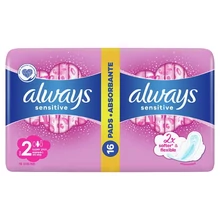 ALWAYS ULTRA SENSITIVE SUPER PLUS EGÉSZSÉGÜGYI BETÉT (2-ES MÉRET), 16 DB