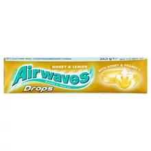 AIRWAVES DROPS HONEY&LEMON CUKORKA 33,5G