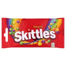 SKITTLES FRUITS CUKORKA 38G