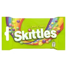 SKITTLES CRAZY SOURS CUKORKA  38G