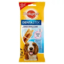 PEDIGREE DENTASTIX JUTALOMFALAT 10-25 Kg-OS KUTYÁK SZÁMÁRA 180 G