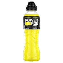 POWERADE LEMON SZÉNSAVMENTES, CITROMÍZŰ IZOTÓNIÁS SPORTITAL CUKORRAL ÉS ÉDESÍTŐSZEREKKEL 500 ML