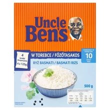 UNCLE BEN'S FŐZŐTASAKOS BASMATI RIZS 500 G