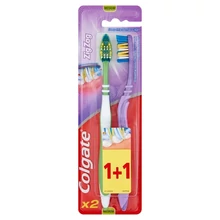 COLGATE ZIGZAG KÖZEPES SÖRTÉJŰ FOGKEFE 2 DB