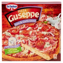 DR. OETKER GUSEPPE GYORSFAGYASZTOTT SONKÁS PIZZA FOKHAGYMASZÓSSZAL 440 G