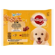 PEDIGREE JUNIOR KUTYAELEDEL 4X100G