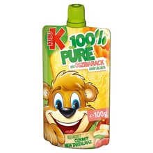 KUBU 100% ALMA-ŐSZIBARACK-BANÁN-SÁRGARÉPA PÜRÉ C-VITAMINNAL 100 G