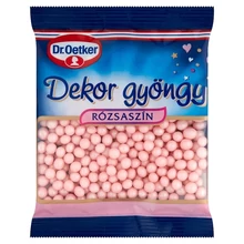 DR. OETKER RÓZSASZÍN DEKOR GYÖNGY 30 G