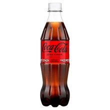 COCA-COLA ZÉRO CUKOR COLAÍZŰ ENERGIAMENTES SZÉNSAVAS ÜDÍTŐITAL ÉDESÍTŐSZEREKKEL 500 ML