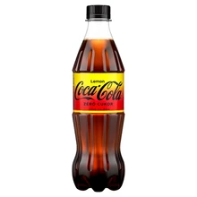 COCA-COLA ZERO COLA- ÉS CITROMÍZŰ ENERGIAMENTES SZÉNSAVAS ÜDÍTŐITAL ÉDESÍTŐSZEREKKEL 500 ML