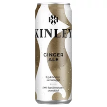 KINLEY GINGER ALE SZÉNSAVAS ÜDÍTŐITAL GYÖMBÉR ÍZESÍTÉSSEL 250 ML