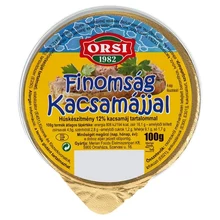 ORSI FINOMSÁG KACSAMÁJJAL 100G