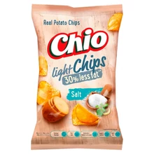 CHIO LIGHT CHIPS SÓS ÍZŰ BURGONYACHIPS 65 G