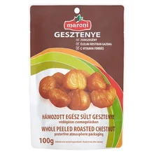 MARONI EGÉSZ HÁMOZOTT SÜLT GESZTENYE 100G