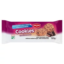 DETKI COOKIE CUKORMENTES OMLÓS KEKSZ CSOKI DARABOKKAL 130G