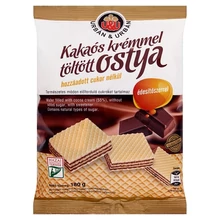 URBÁN KAKAÓS OSTYA HOZZÁADOTT CUKOR NÉLKÜL 180G