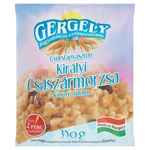GERGELY HAGYOMÁNYOS TÉSZTASPECIALITÁSOK GYORSFAGYASZTOTT, KÉSZRE SÜTÖTT KIRÁLYI CSÁSZÁRMORZSA 350 G