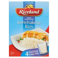 RICELAND KONYHAKÉSZ RIZS 4X100G