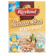 RICELAND EXPRESSZ BARNA RIZS 4 X 125 G