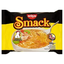 NISSIN SMACK INSTANT TÉSZTALEVES CSIRKE ÍZESÍTÉSSEL 100 G