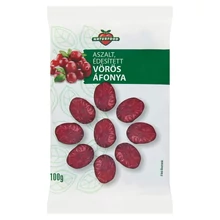 NATURFOOD ASZALT, ÉDESÍTETT VÖRÖS ÁFONYA 100 G