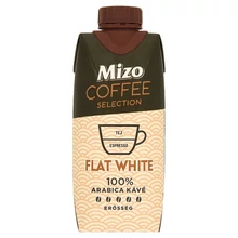 MIZO COFFEE SELECTION FLAT WHITE UHT FÉLZSÍROS KÁVÉS TEJ 330 ML