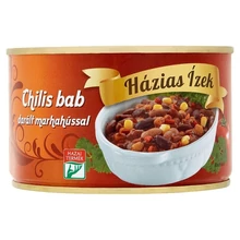 HÁZIAS ÍZEK CHILIS BAB DARÁLT MARHAHÚSSAL 400 G