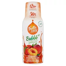 FRUTTAMAX BUBBLE¹² ŐSZIBARACK GYÜMÖLCSSZÖRP CUKORRAL ÉS ÉDESÍTŐSZEREKKEL 500 ML