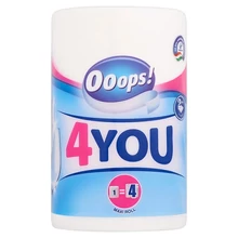 OOOPS 4YOU HÁZTARTÁSI PAPÍRTÖRLŐ 2 RÉTEGŰ 1 TEKERCS