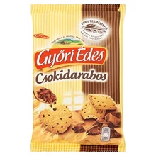 GYŐRI ÉDES CSOKIDARABOS KEKSZ 150G