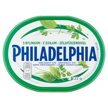 PHILADELPHIA SAJTOS SZENDVICSKRÉM ZÖLDFŰSZEREKKEL 125 G
