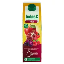 HOHES C PLUS+ VAS ALMA-GRÁNÁTALMA-MÁLNA VEGYES GYÜMÖLCS-ZÖLDSÉGLÉ 1 L