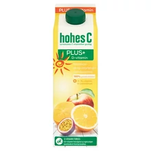 HOHES C PLUS+ D-VITAMIN NARANCS-ALMA-MARACUJA-DATOLYASZILVA VEGYES GYÜMÖLCSLÉ 1 L