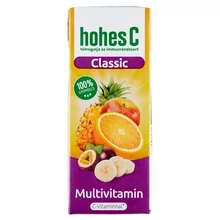 HOHES C CLASSIC 100% MULTIVITAMIN VEGYES GYÜMÖLCSLÉ 0,2 L