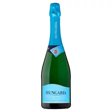 HUNGARIA EXTRA DRY PALACKBAN ERJESZTETT KÜLÖNLEGESEN SZÁRAZ FEHÉR MINŐSÉGI PEZSGŐ 0,75 L