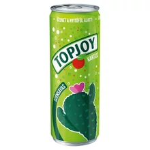TOPJOY KAKTUSZ SZÉNSAVAS ÜDÍTŐITAL DOBOZOS 0,33L