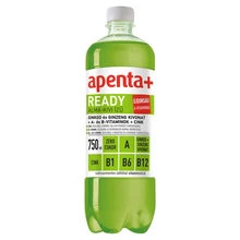 APENTA+ READY ALMA-KIVI ÍZŰ SZÉNSAVMENTES, ENERGIAMENTES ÜDÍTŐITAL VITAMINOKKAL 750 ML