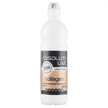 ABSOLUT LIVE BODZA-CITROM-EPER ÍZŰ SZÉNSAVMENTES ÜDÍTŐITAL KOLLAGÉNNEL 600ML