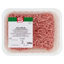 S-BUDGET DARÁLTHÚS TÁLCÁS 500G