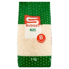 S-BUDGET B MINŐSÉGŰ RIZS 1KG