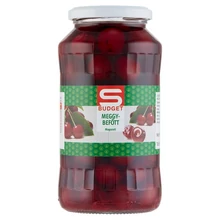 S-BUDGET MEGGYBEFŐTT MAGOZOTT 350G