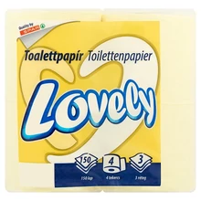 LOVELY TOALETTPAPÍR 3 RÉTEGŰ 4 TEKERCS